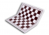 Tablero de ajedrez (32,5 x 32,5) + tablero de juego de molino, plegable, blanco / marrón